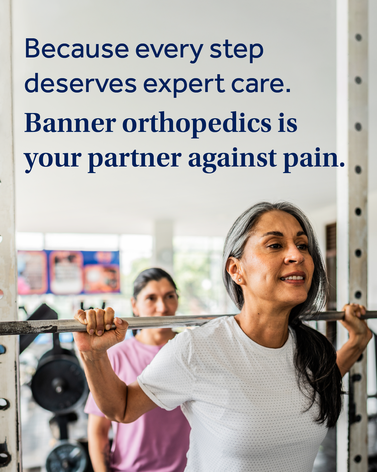 Banner Health Facebook ad: Find relief from pain.
