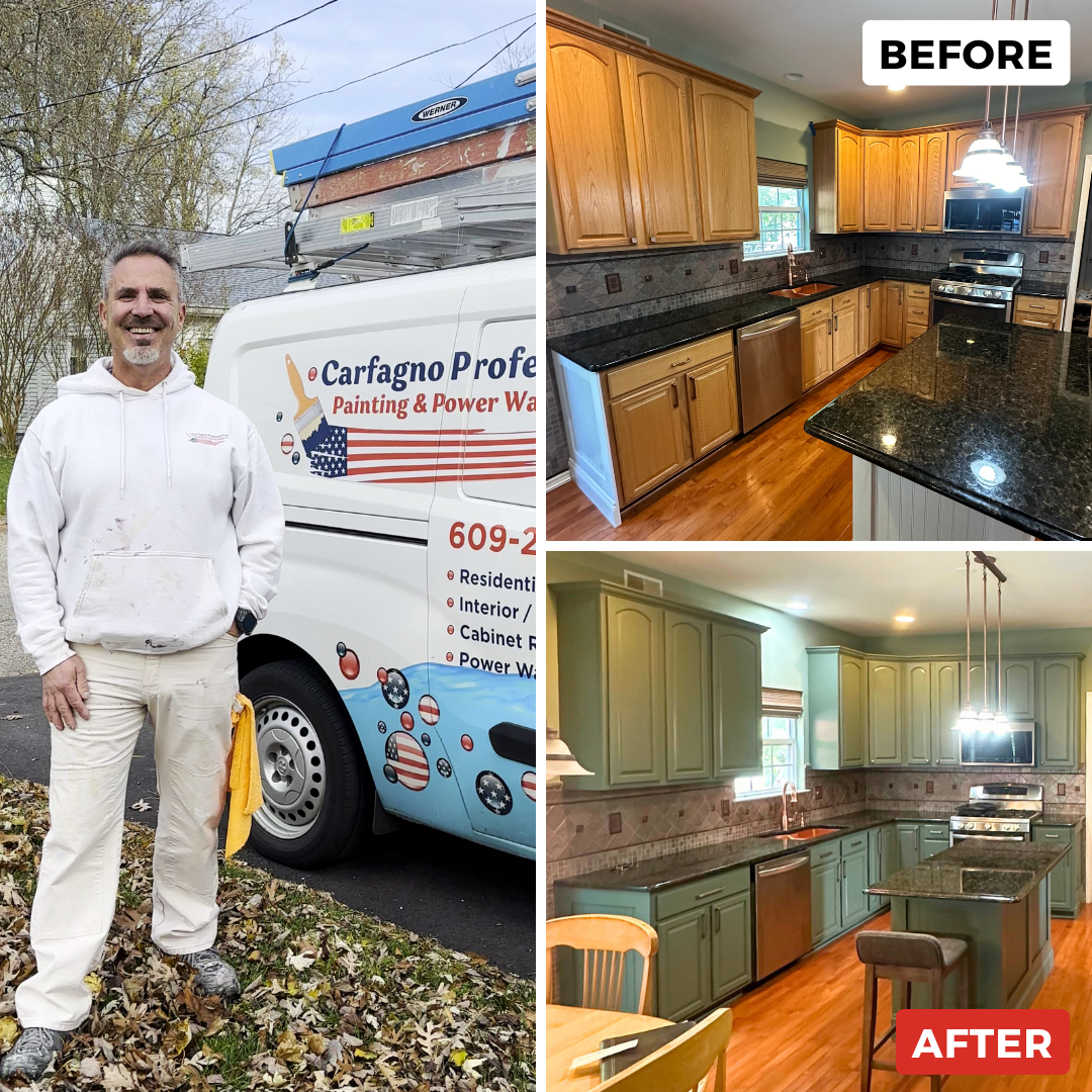 Carfagno Professional Painting Facebook ad: Chat in Messenger