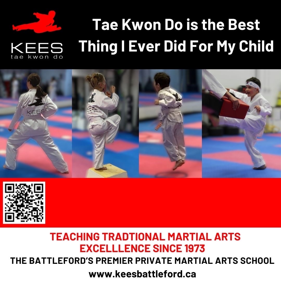 Kees Tae Kwon Do Battleford Facebook ad: At KEES Tae Kwon Do Battlefords, we offer…