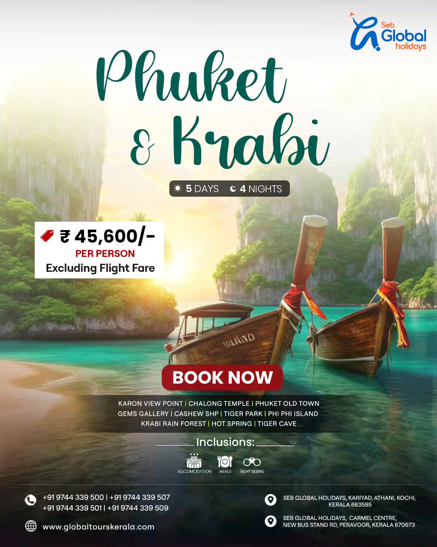 Global Tours Kerala Facebook ad