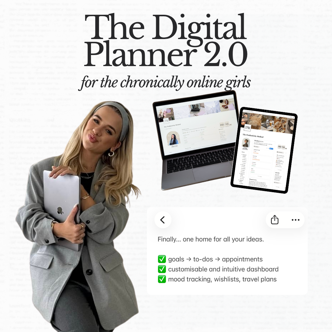 The productivity method Facebook ad
