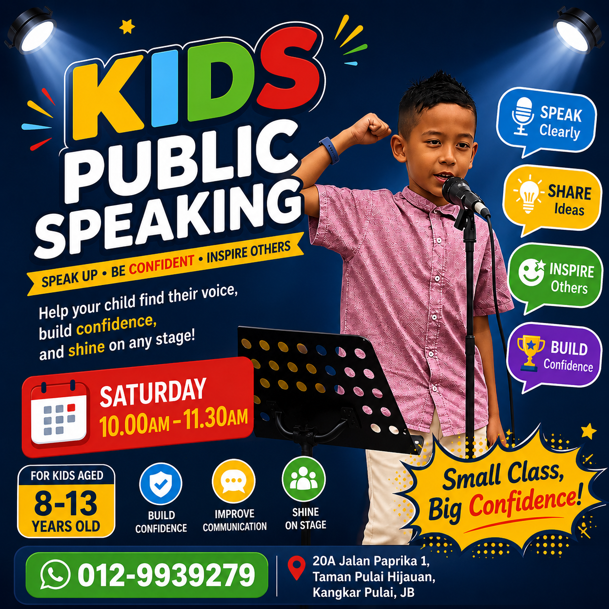 EPQ After School Enrichment Classes, Art, Music and Creative Centre Facebook ad