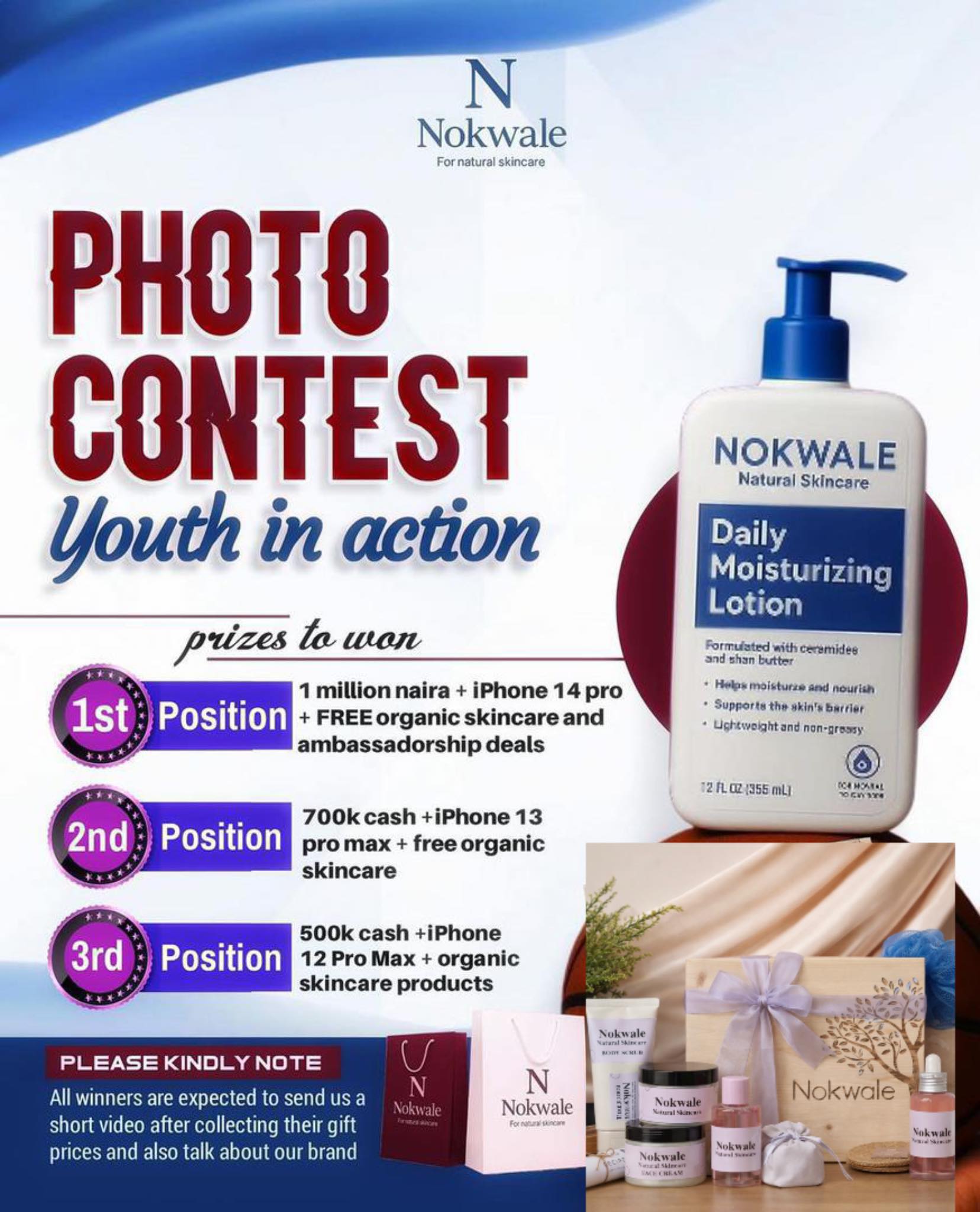 Nokwale Skincare Facebook ad: Are you ready for our new year promo…