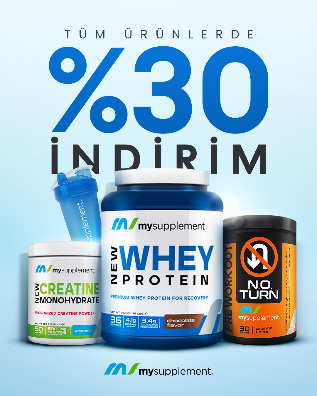 Mysupplement Facebook ad: Tüm Mysupplement Ürünlerinde %30 İndirim Fırsatı!