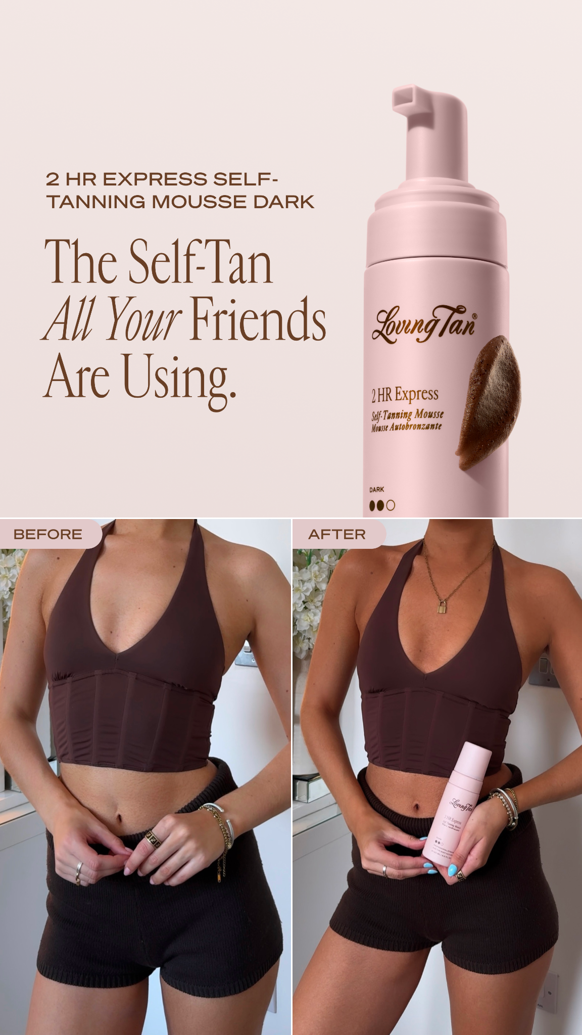 Loving Tan Facebook ad