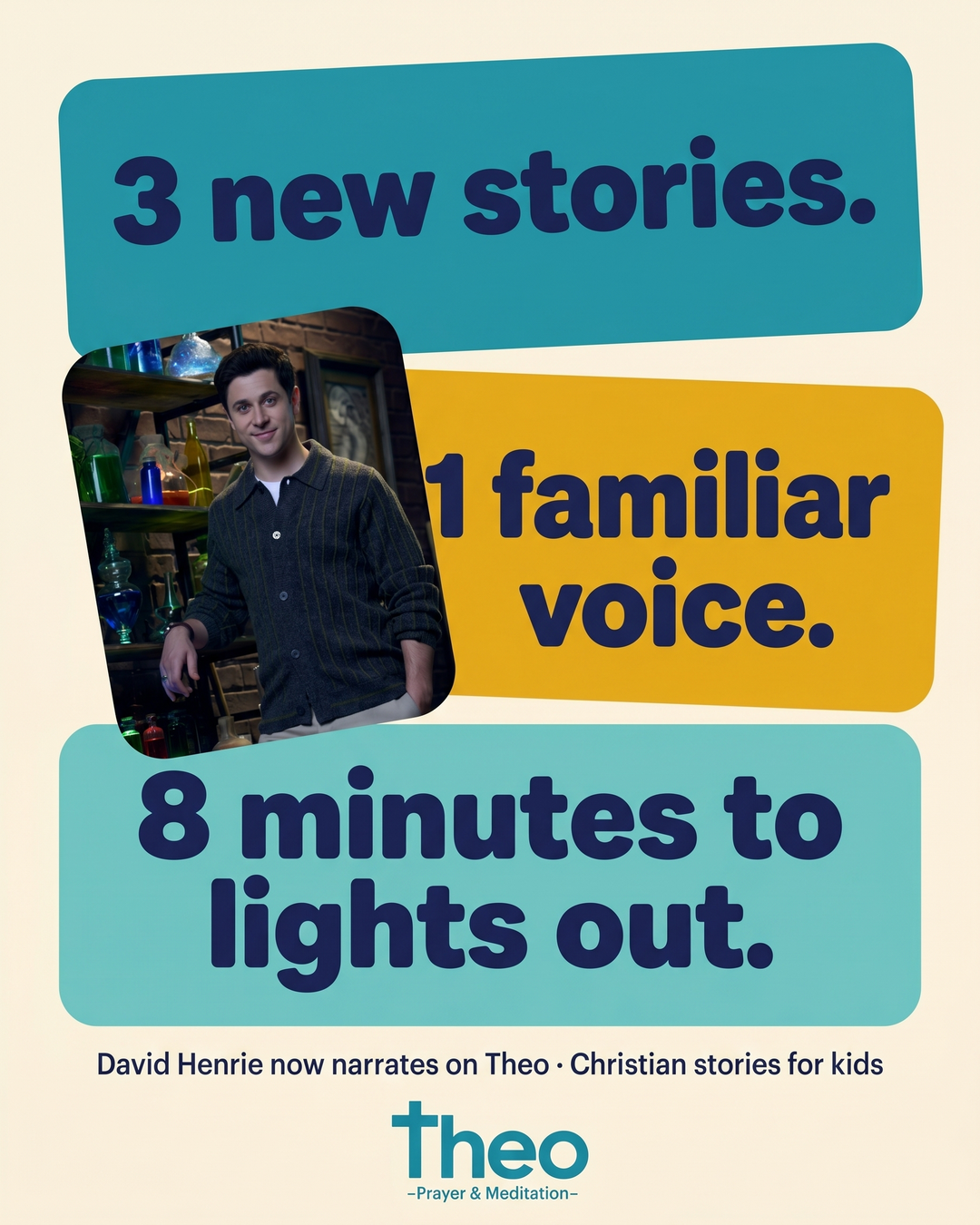 Theo: Prayer & Meditation Facebook ad
