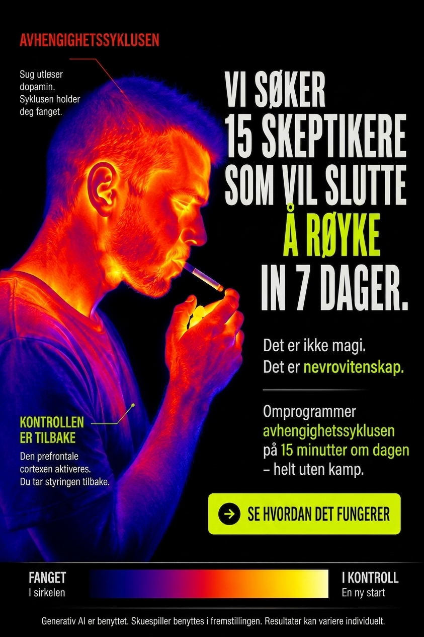 Hypnosis to Stop Smoking Facebook ad