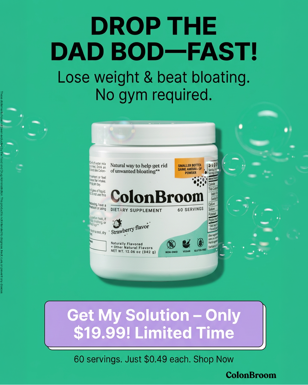 ColonBroom Facebook ad