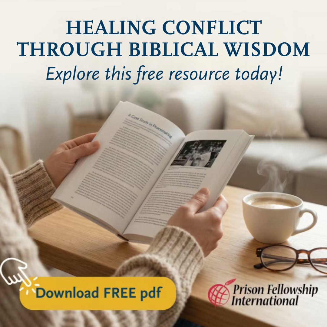 Prison Fellowship International Facebook ad from Mar 28, 2026