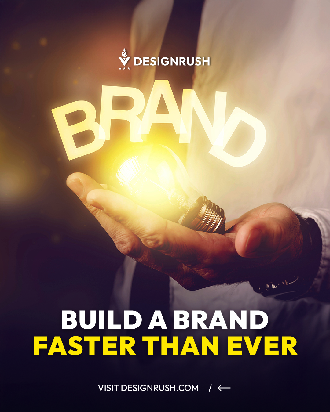 DesignRush Facebook ad