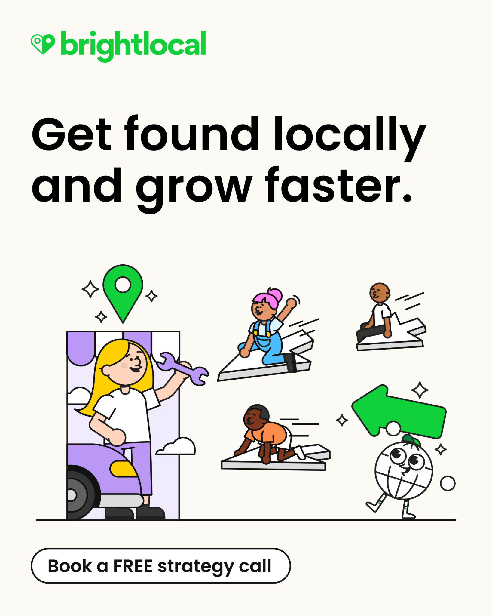 BrightLocal Facebook ad