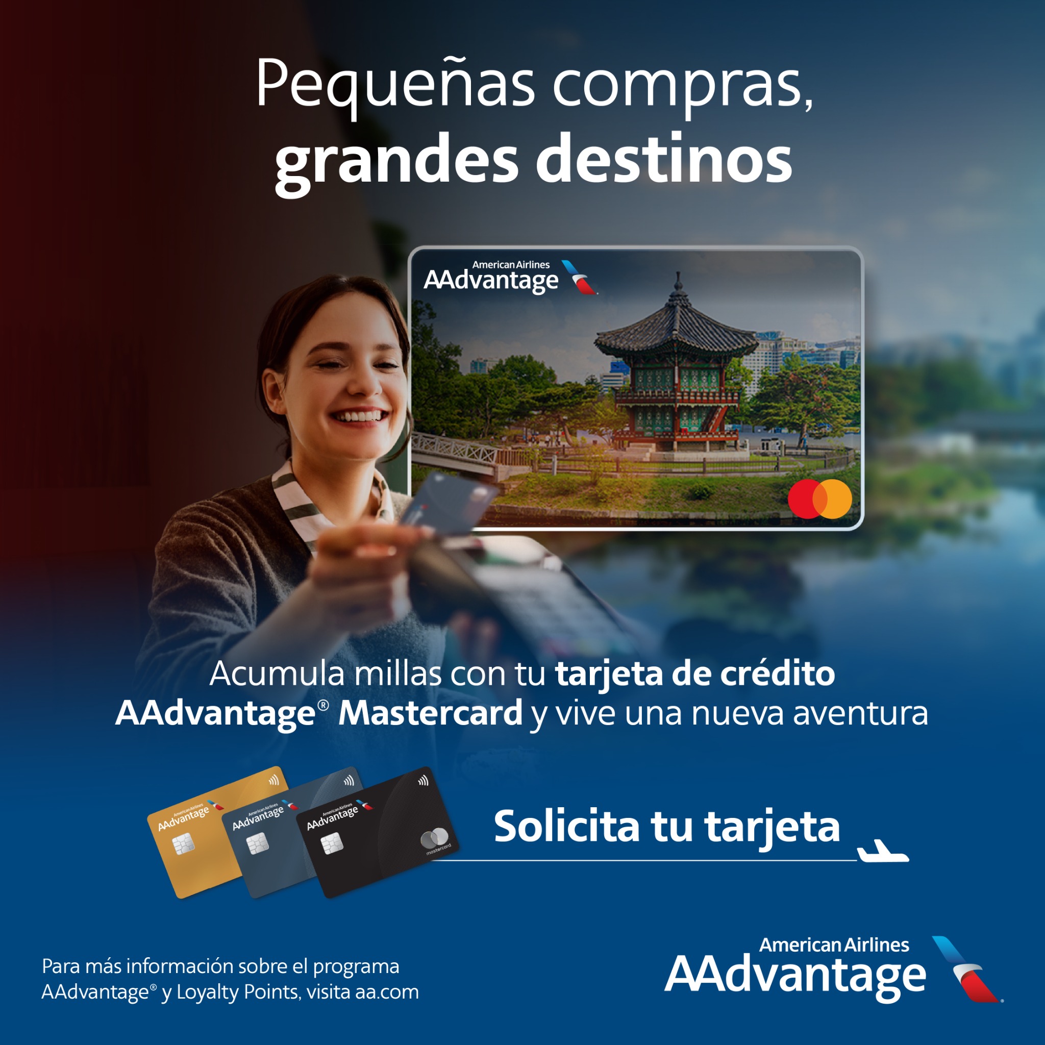 American Airlines Facebook ad