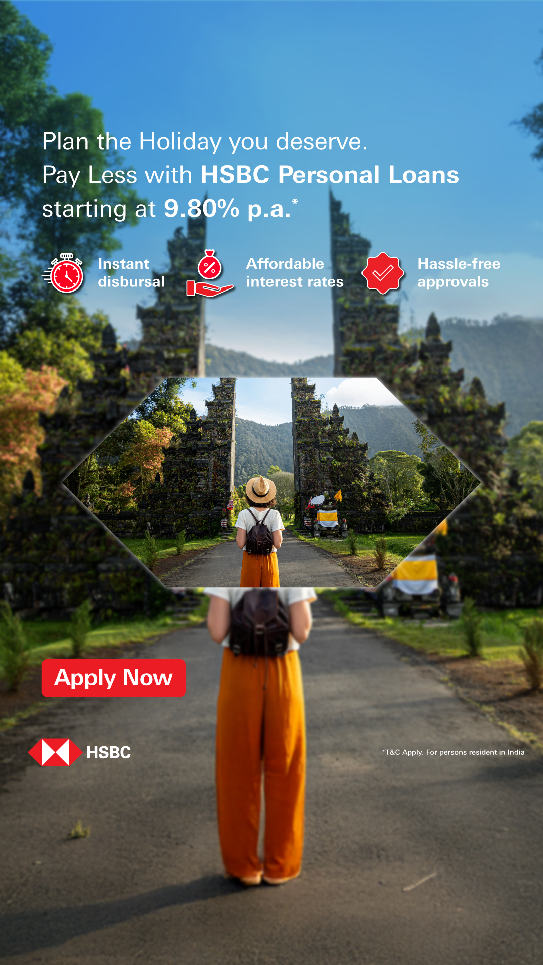 HSBC Facebook ad
