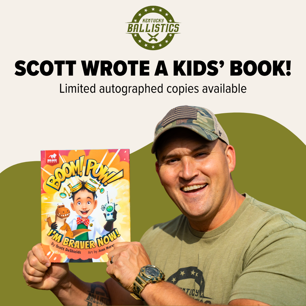 Kentucky Ballistics Facebook ad: Grab a Copy of My Brand New Kids’ Book