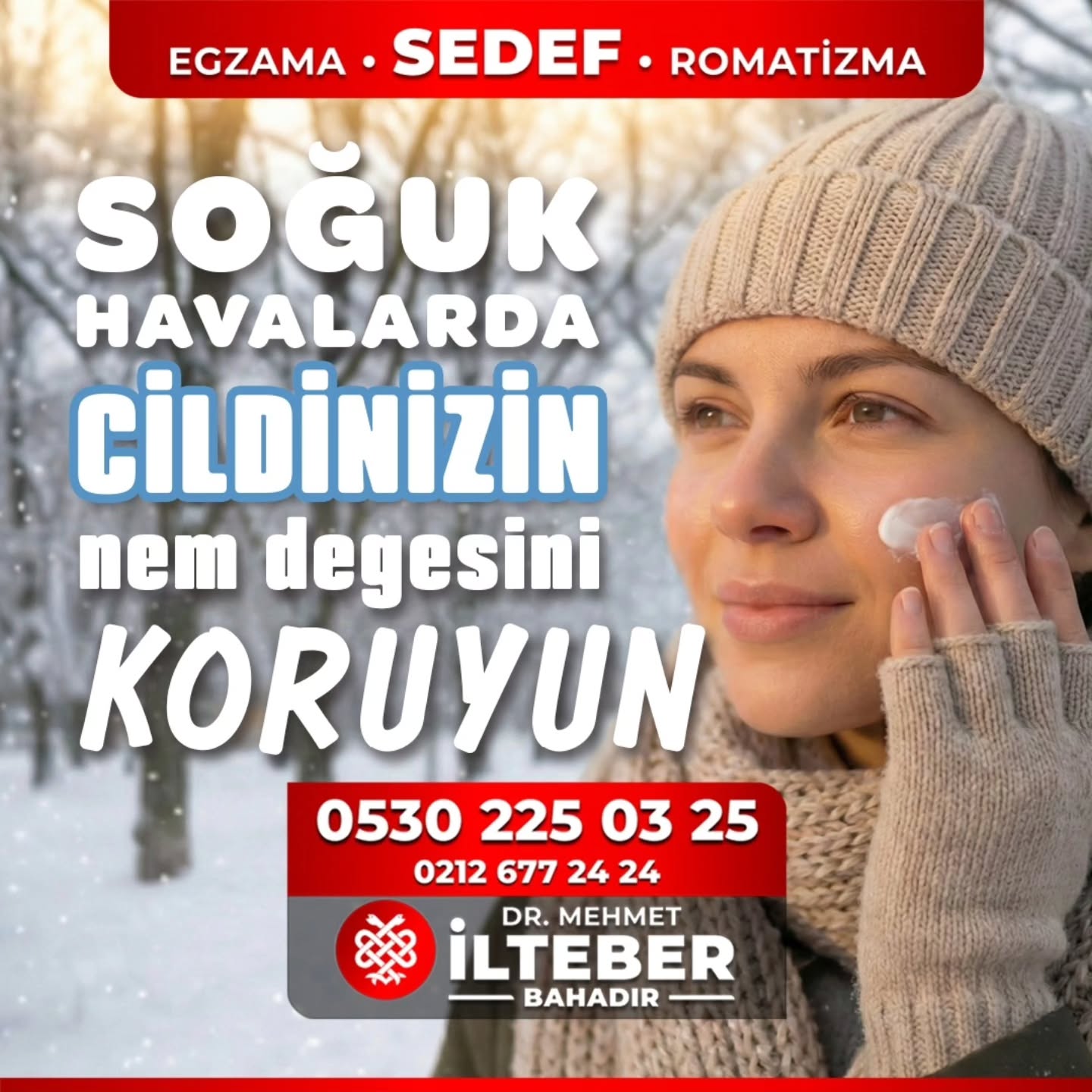 drmehmetilteberbahadirofficial Facebook ad: Complementary medicine applications in psoriasis, eczema…
