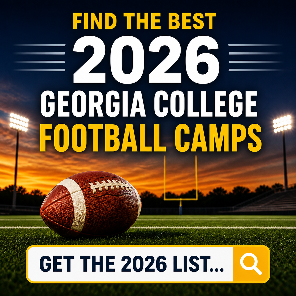 Aaron Weathers Facebook ad: Georgia College Football Camps Full List