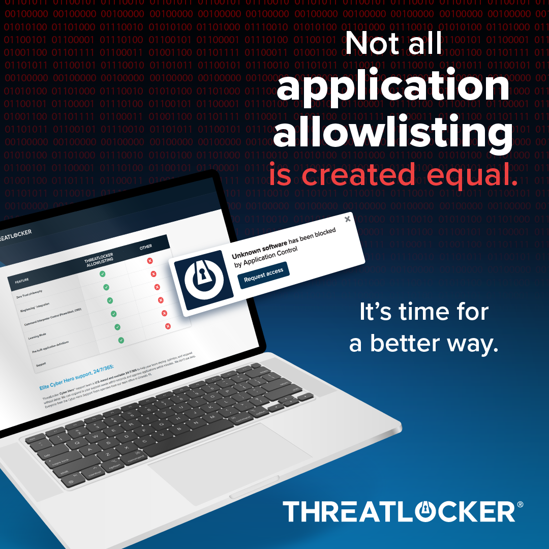 ThreatLocker, Inc Facebook ad