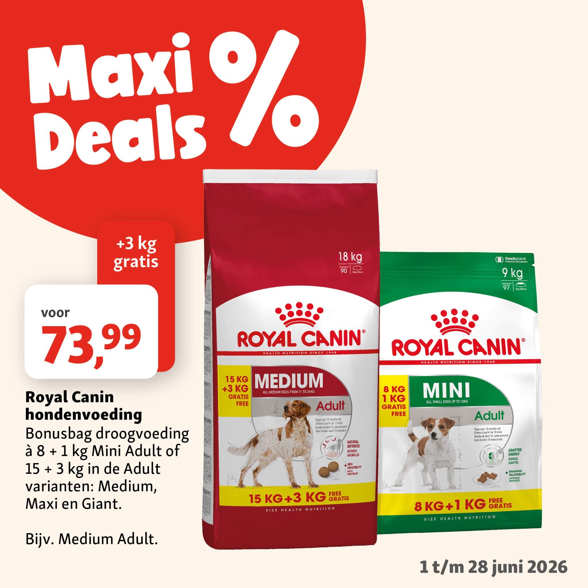 Maxi Zoo Nederland Facebook ad