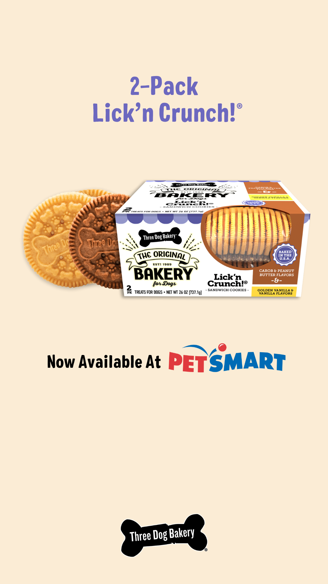 Three Dog Bakery Facebook ad