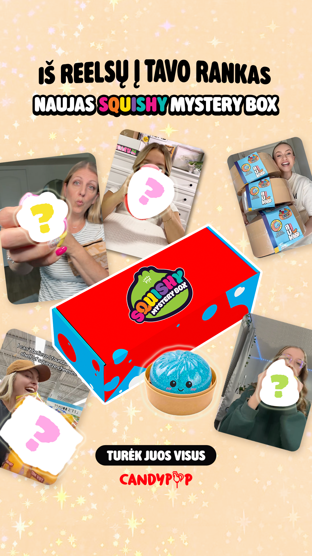 Candy POP Facebook ad