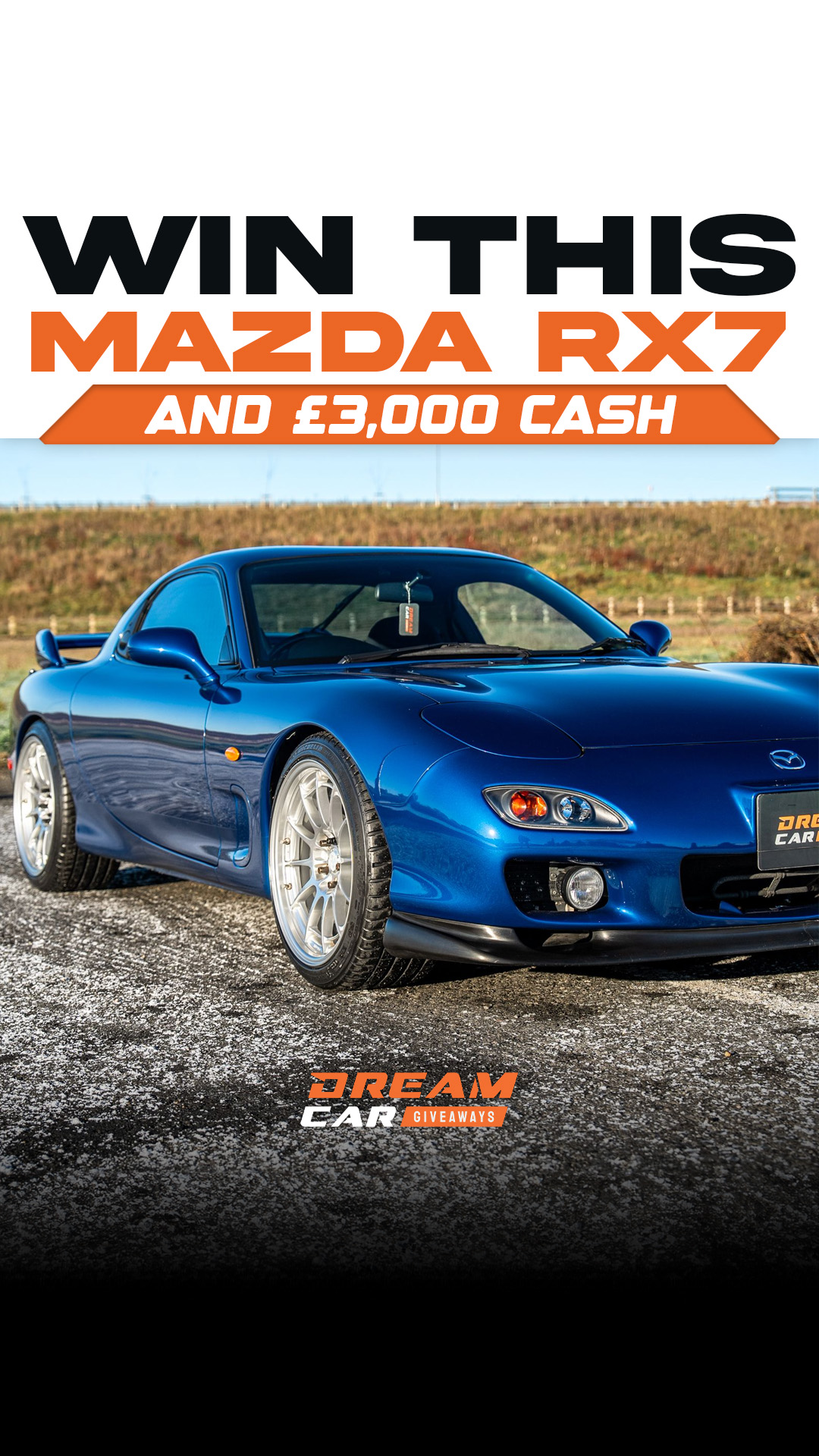 Dream Car Giveaways Facebook ad