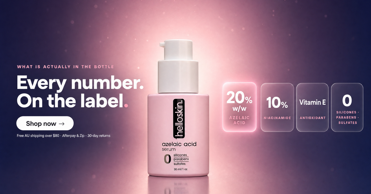 Helloskin Facebook ad