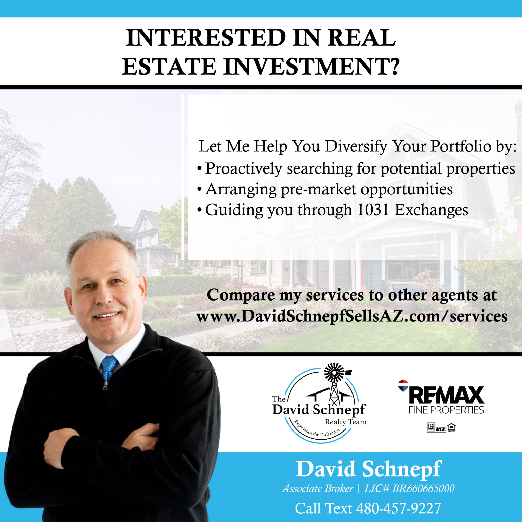 David Schnepf Team - Arizona Realtor Facebook ad