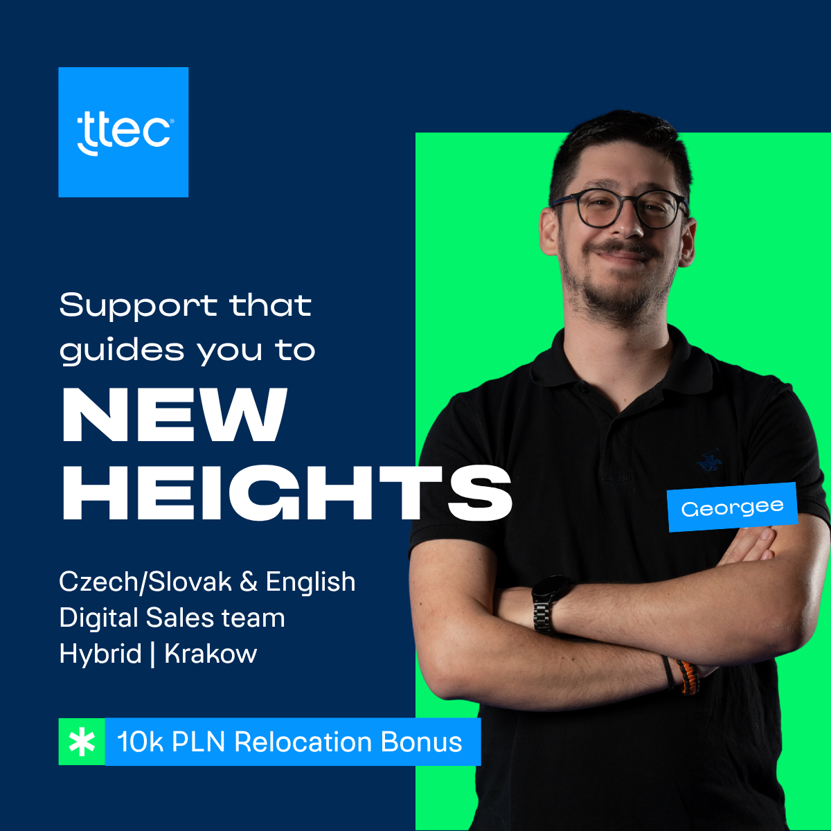 TTEC Europe Facebook ad from May 13, 2026