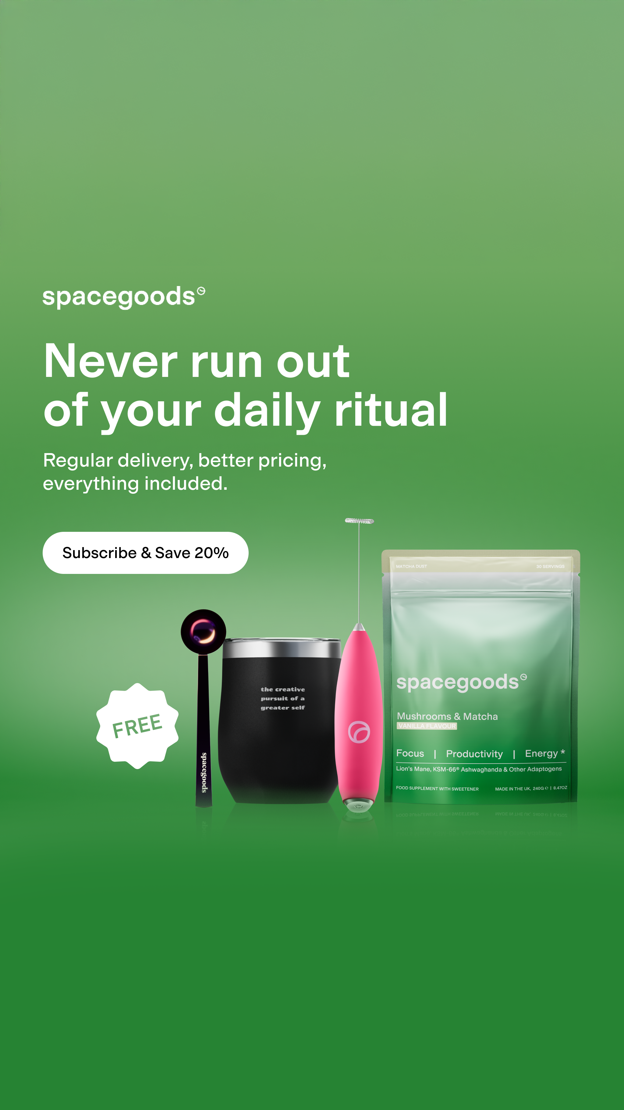 Spacegoods Facebook ad