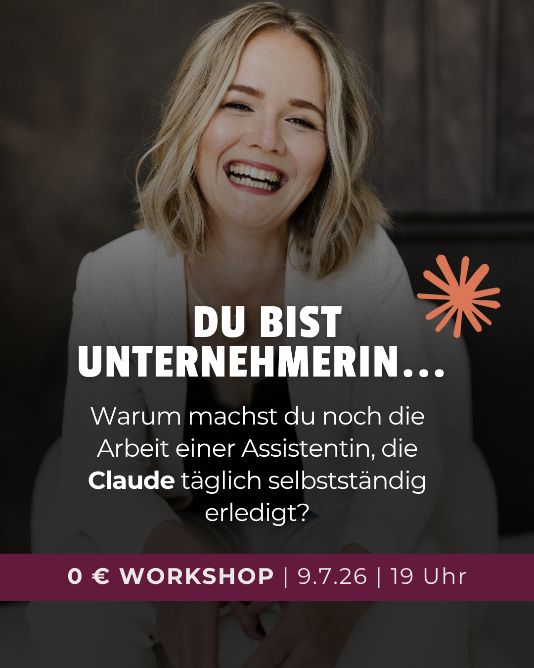 Bold Brands Facebook ad: Schluss damit, CEO und Assistentin in einer Person zu sein.