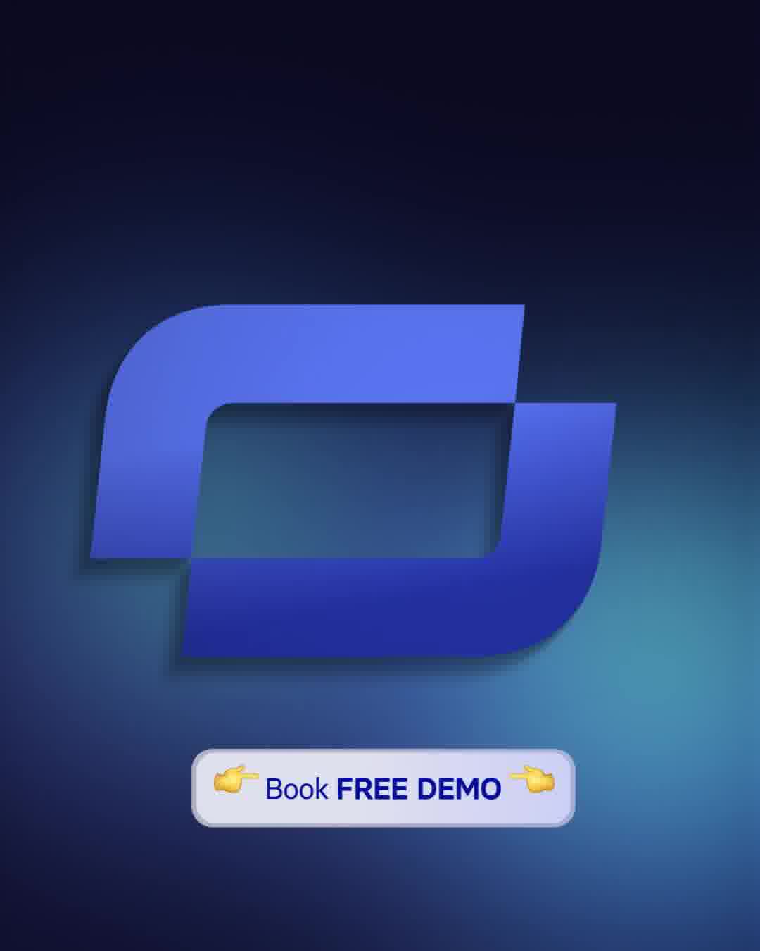 Synthesia Facebook ad: Book a FREE demo now