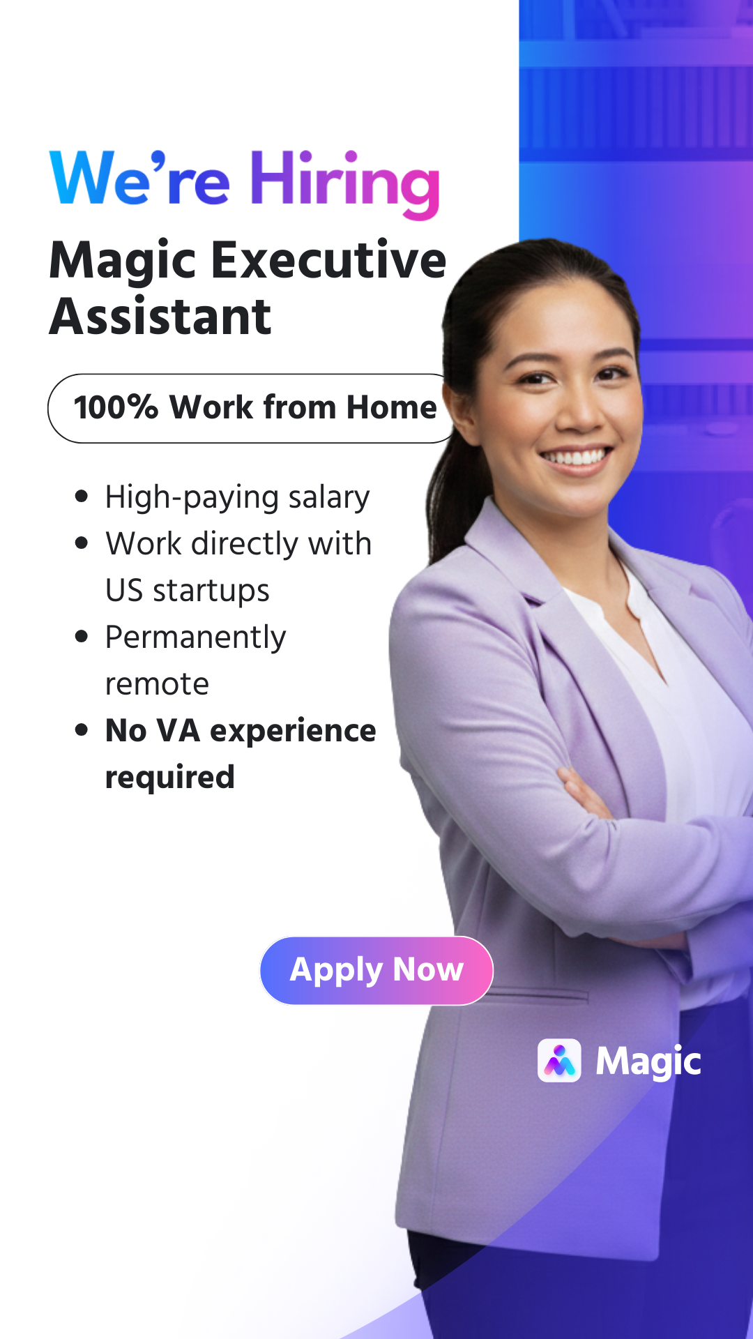 Careers at Magic Facebook ad