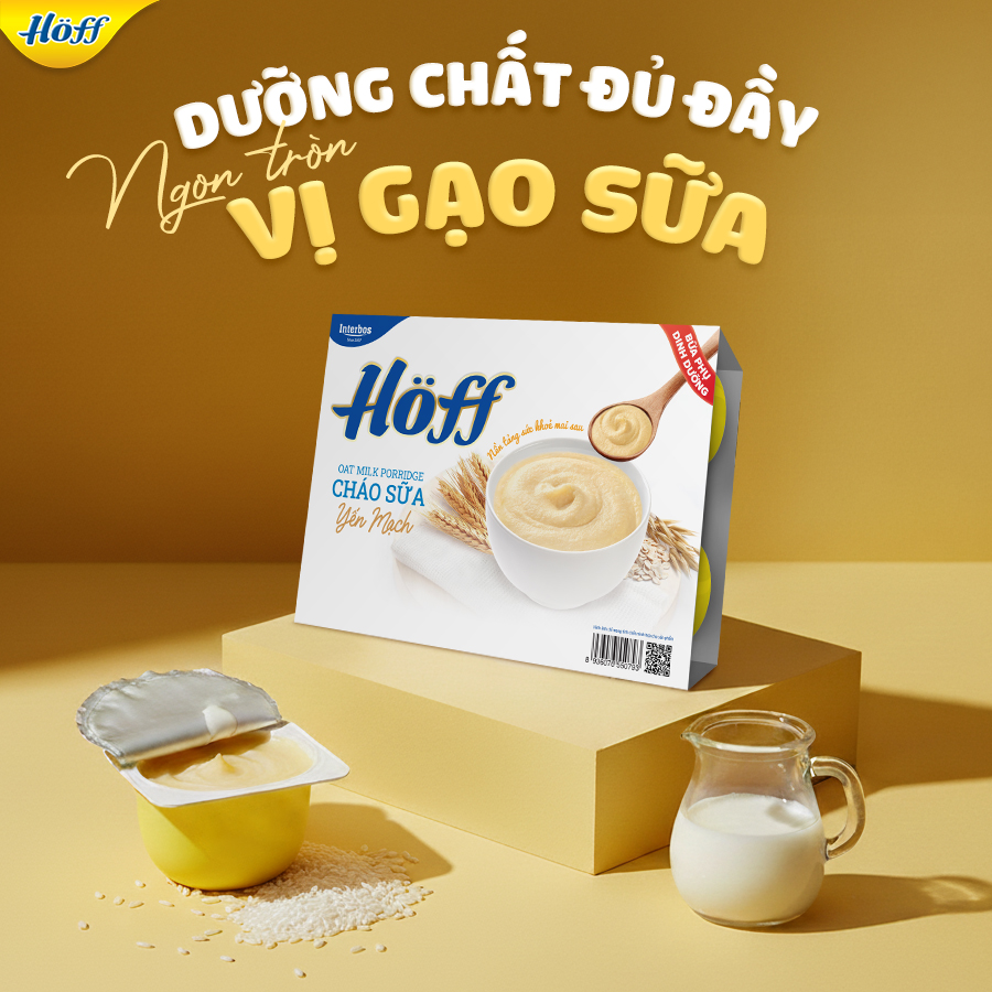 Bữa phụ dinh dưỡng cho bé - HOFF Facebook ad: DƯỠNG CHẤT ĐỦ ĐẦY