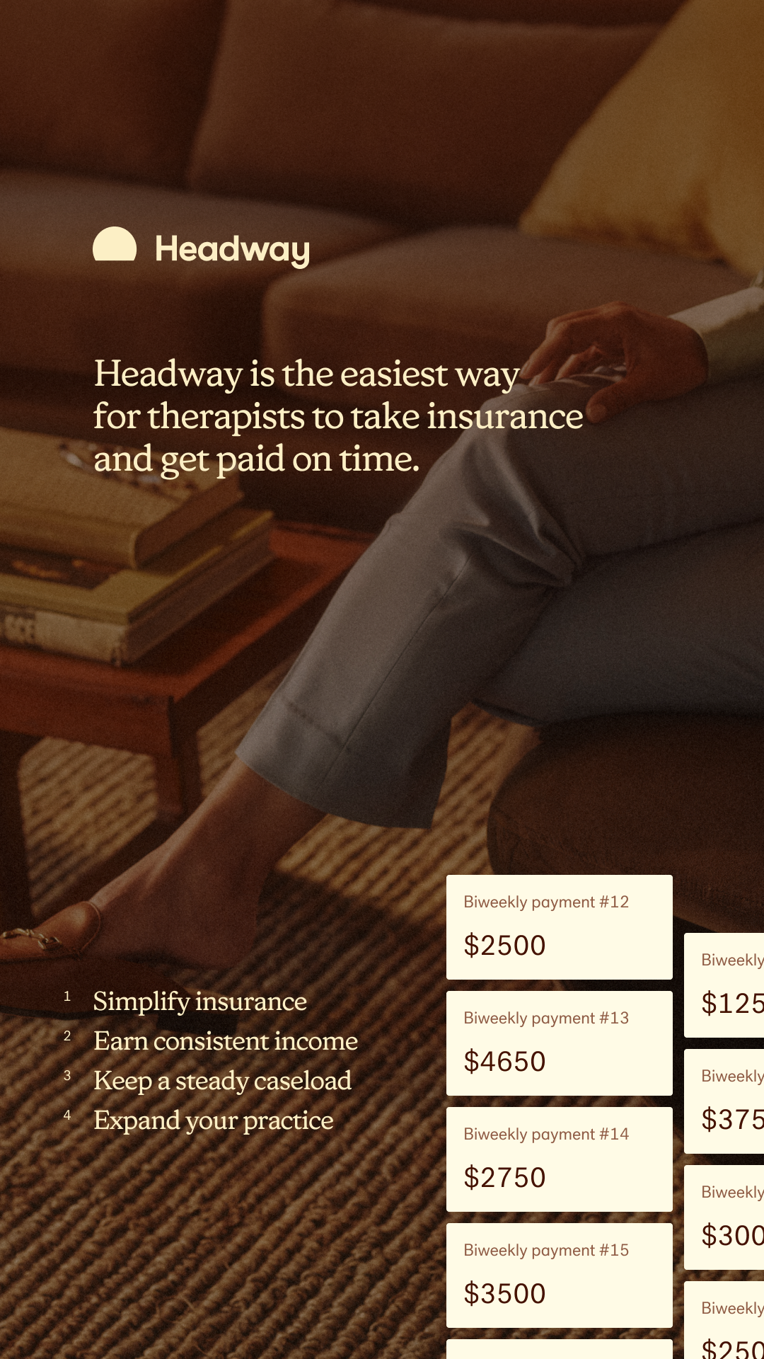 Headway Facebook ad