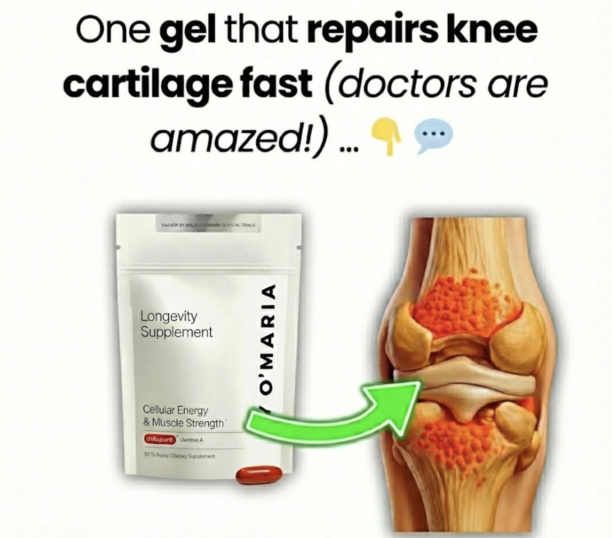 Esther Rubleck Facebook ad: How I Finally Got Rid of My Knee Pain