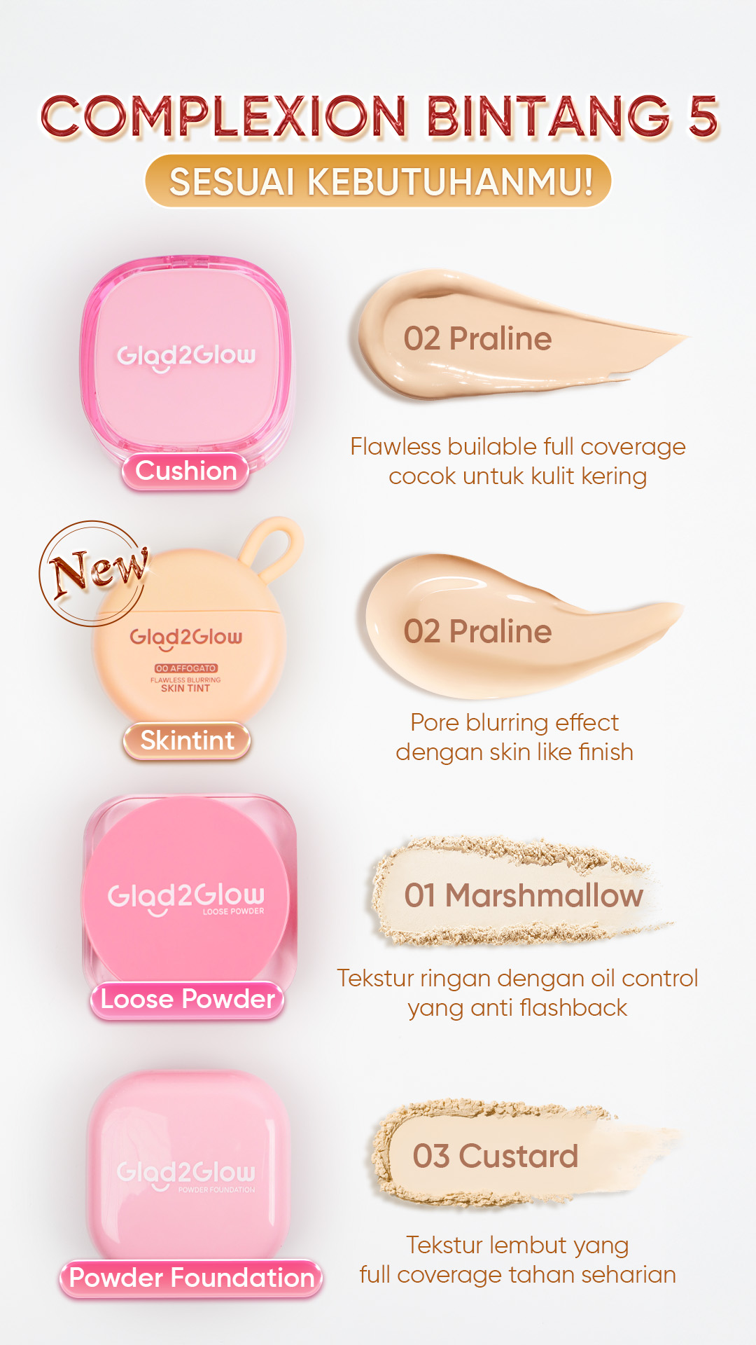 Glad 2 Glow‘Indonesia Facebook ad