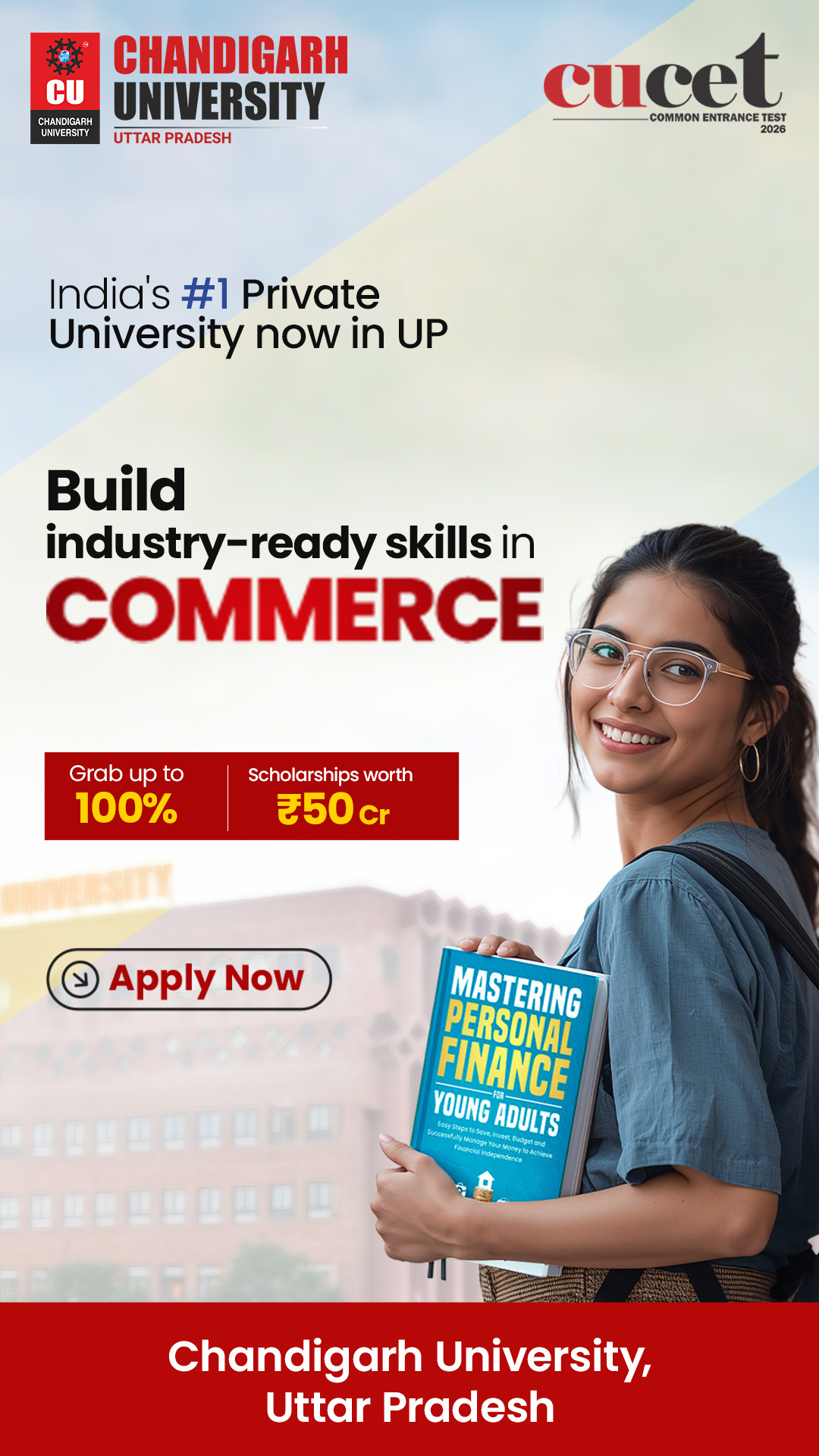 Chandigarh University UP Facebook ad