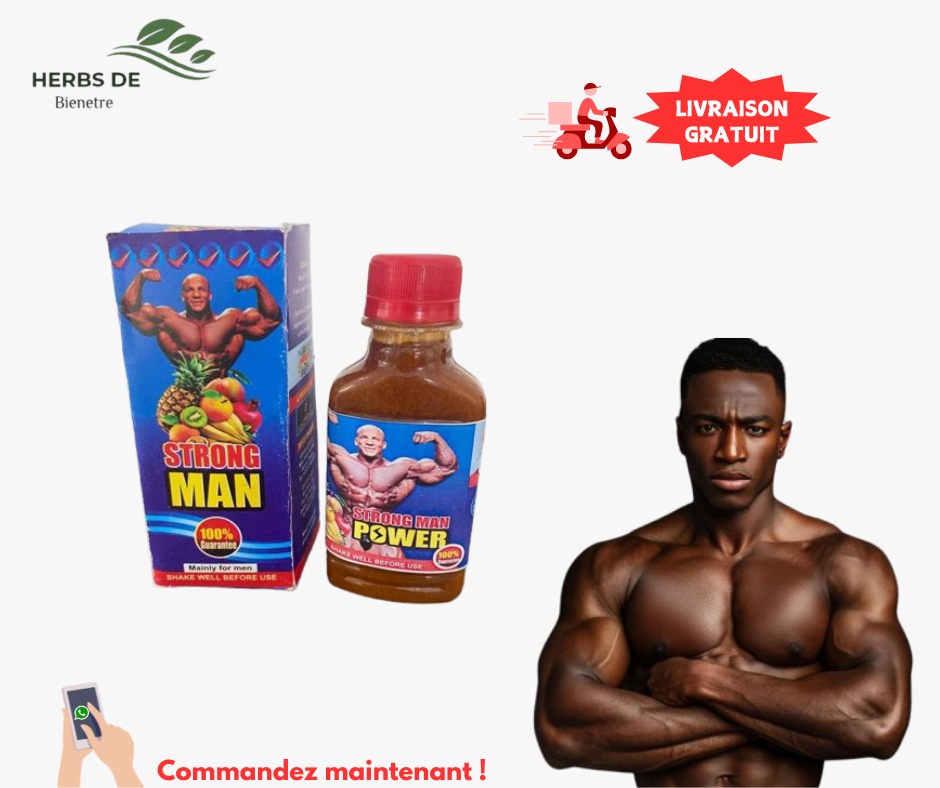 Strong Man - Côte D'Ivoire Facebook ad: EN SAVIOR PLUS SUR STRONG MAN