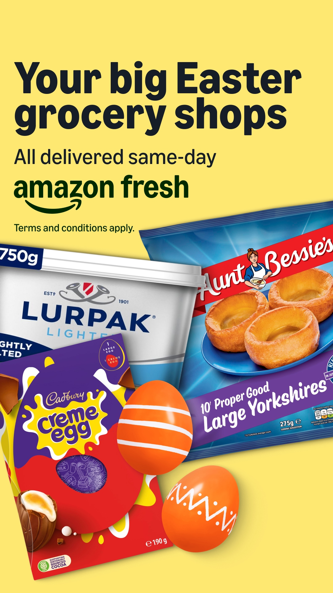 Amazon Fresh Facebook ad from Mar 16, 2026