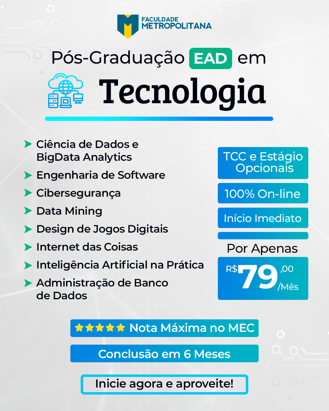 Estude Sem Fronteiras Facebook ad