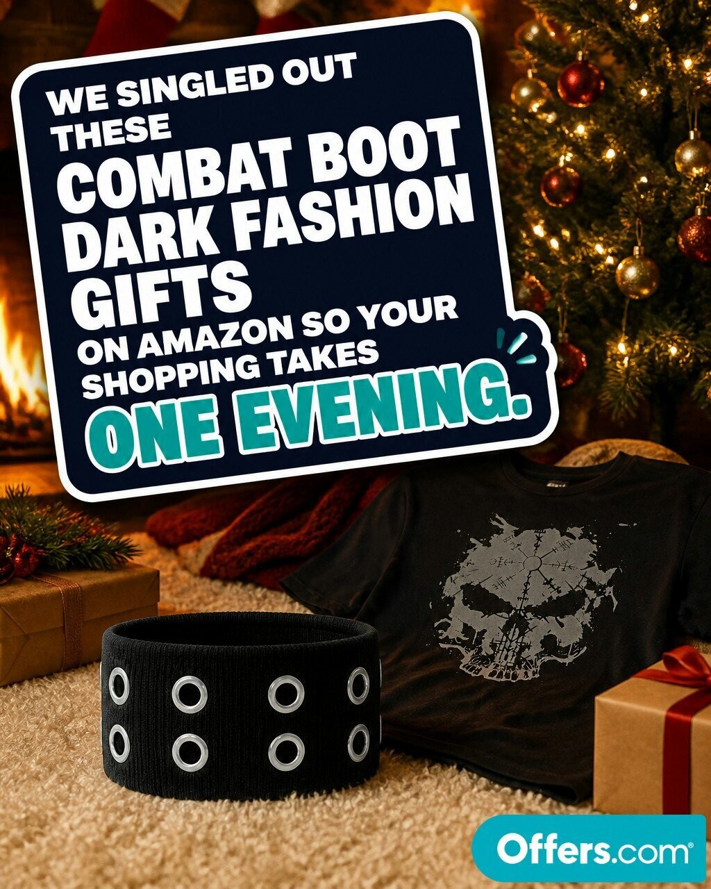 Offers.com Facebook ad: Perfect pick for edgy fashion lovers