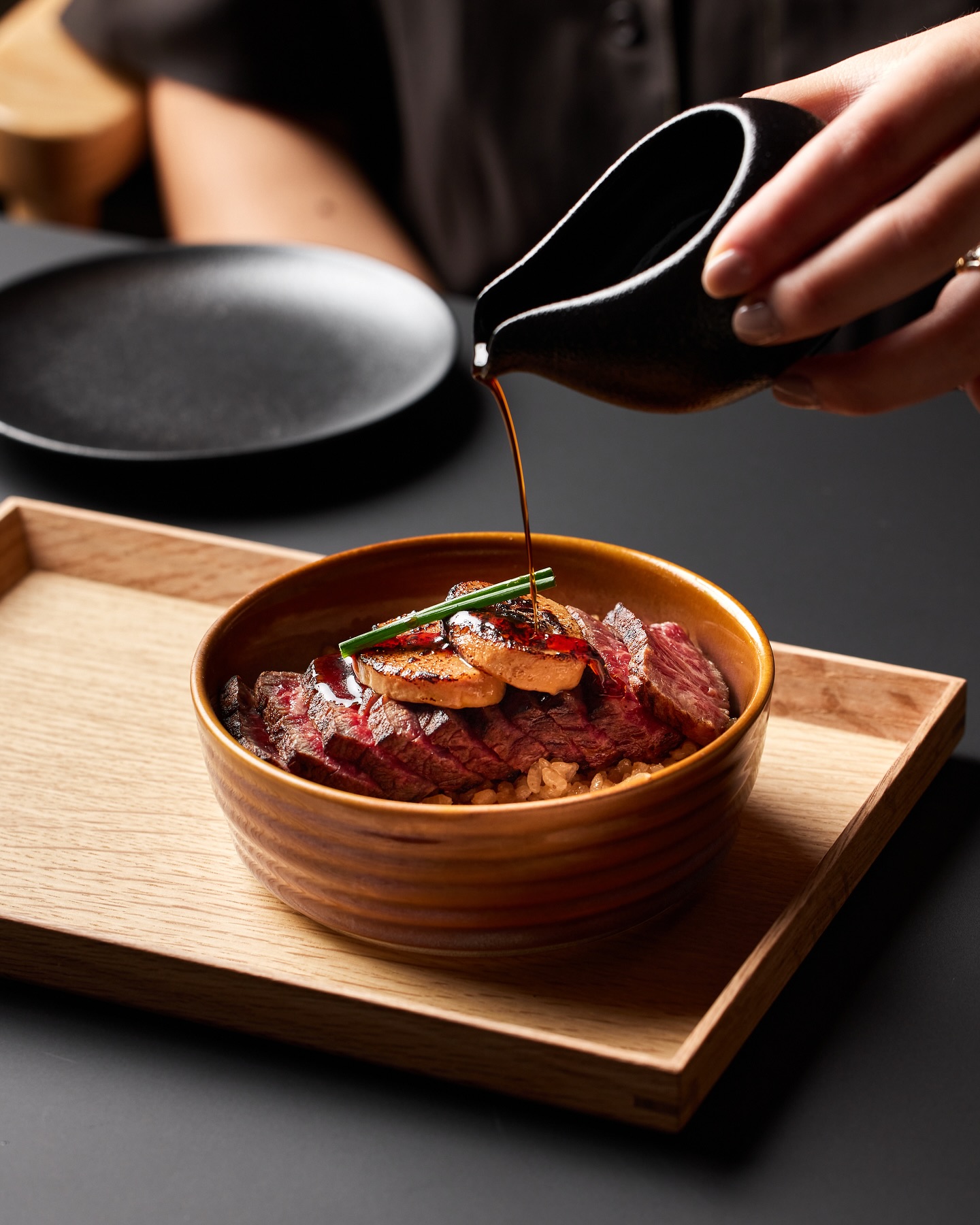 Komeyui Brisbane Facebook ad: Indulgence at its finest: our Wagyu Foie Gras…