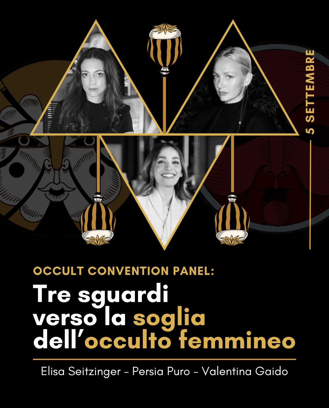 La Società dello Zolfo - - LSDZ Facebook ad: PANEL: Tre sguardi verso la soglia dell’occulto femmineo