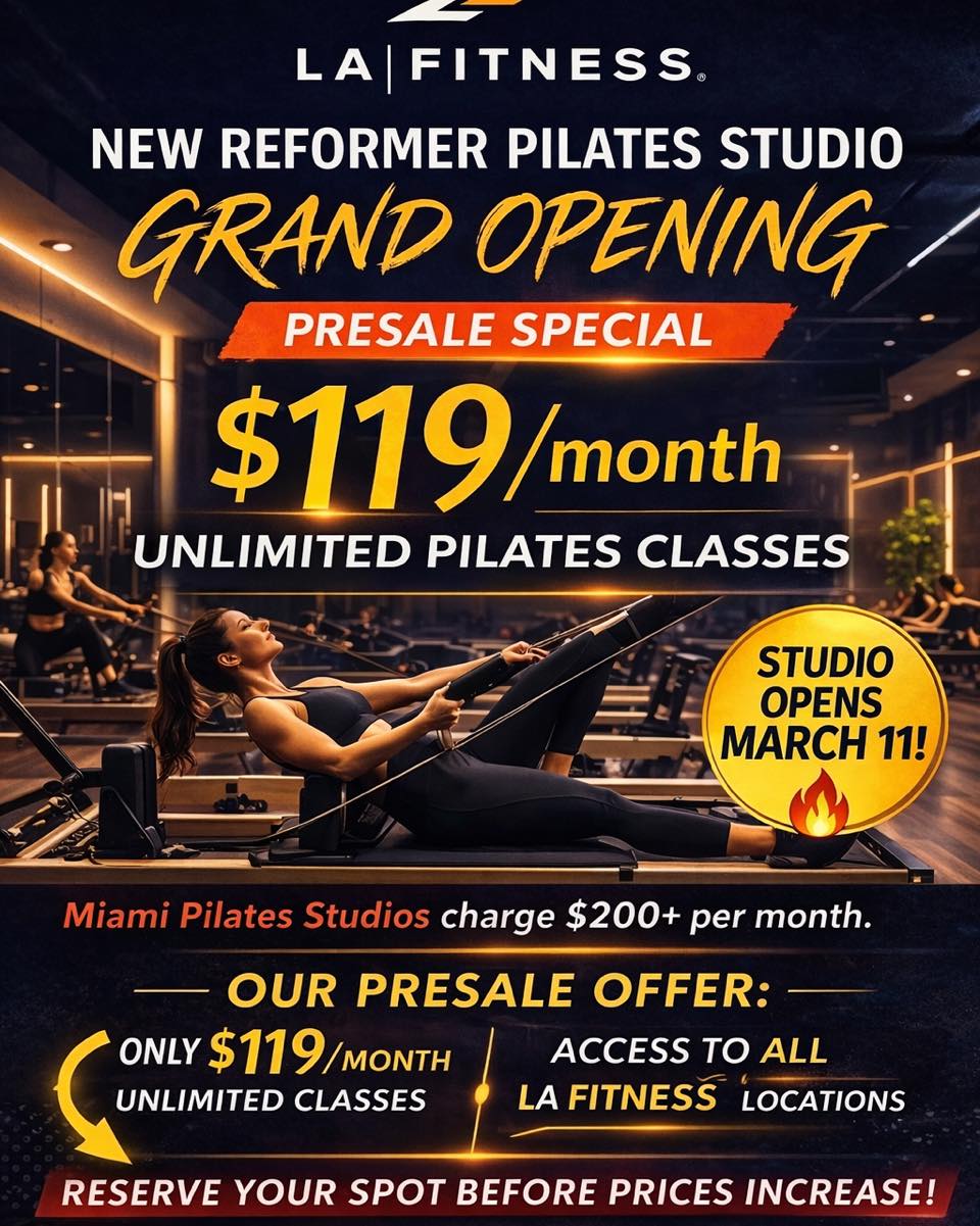 LAFitnessMiami Facebook ad