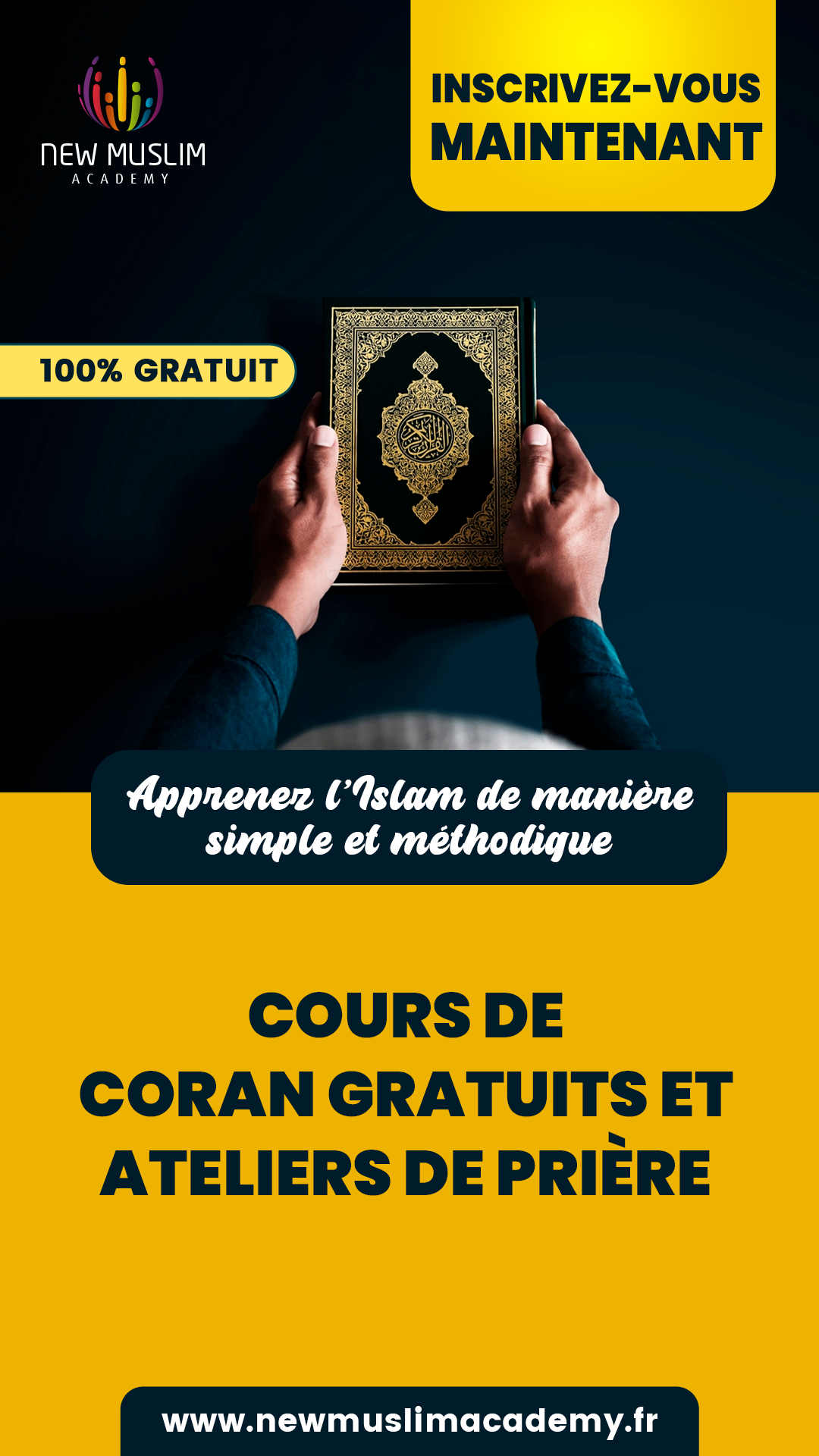 New Muslim Academy Fr Facebook ad from Nov 20, 2025