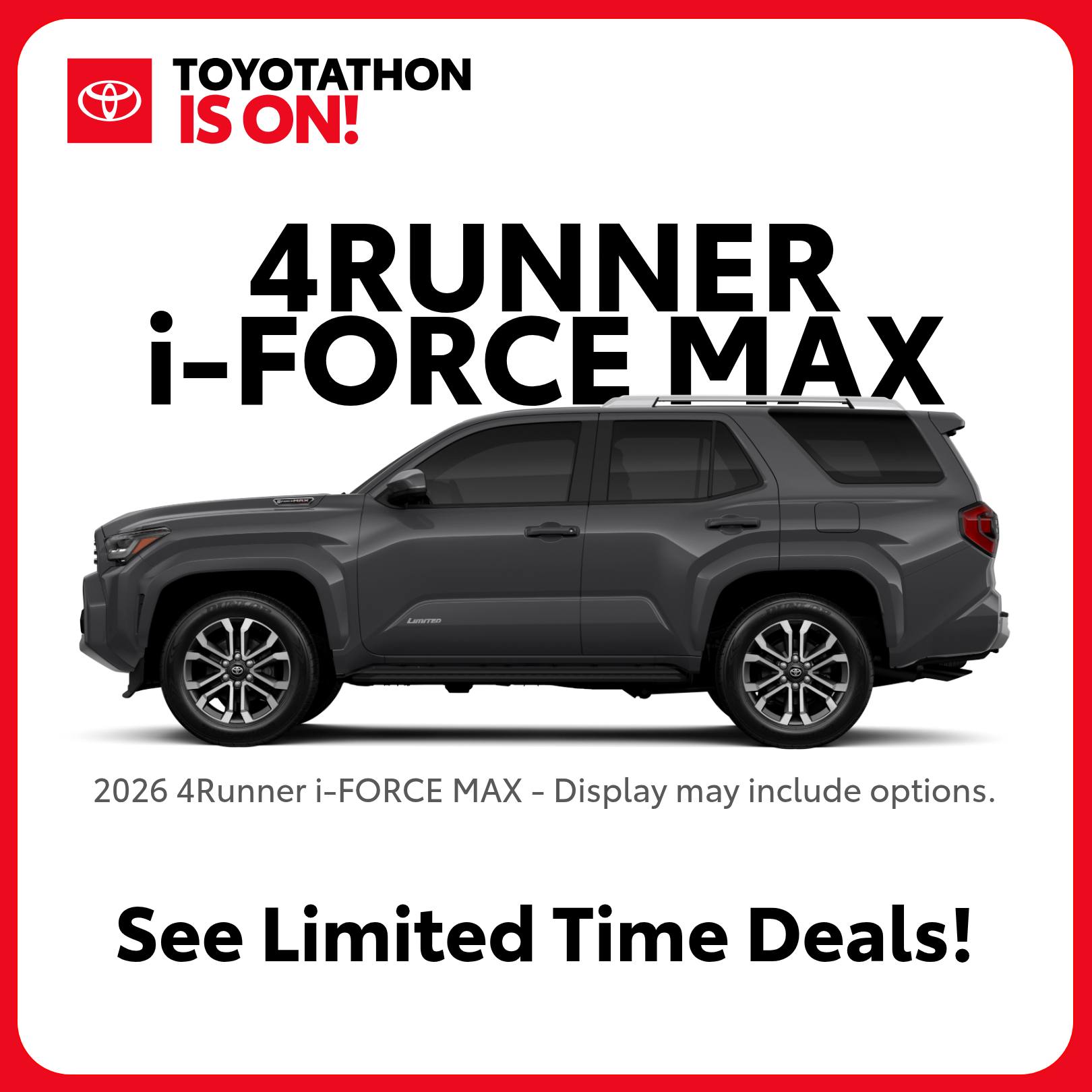 Valley Toyota Dealers Facebook ad: See all limited-time offers at Toyota's official website…