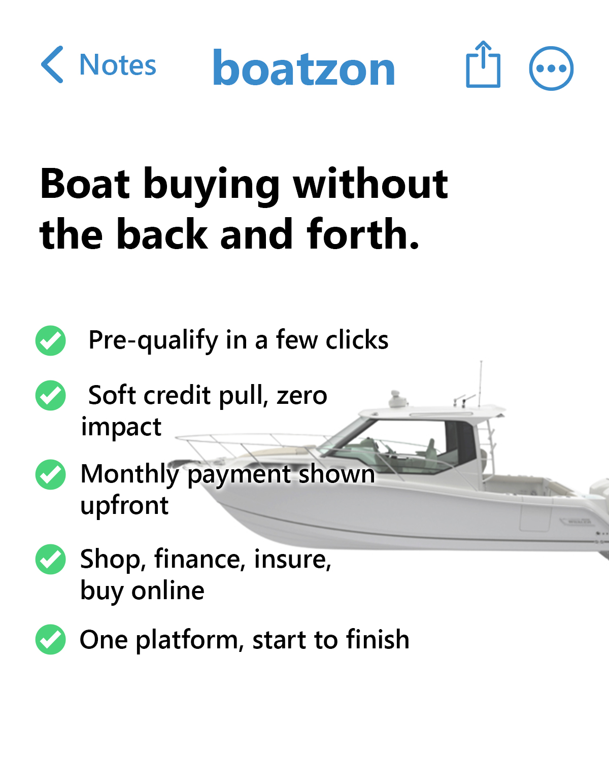 Boatzon Facebook ad