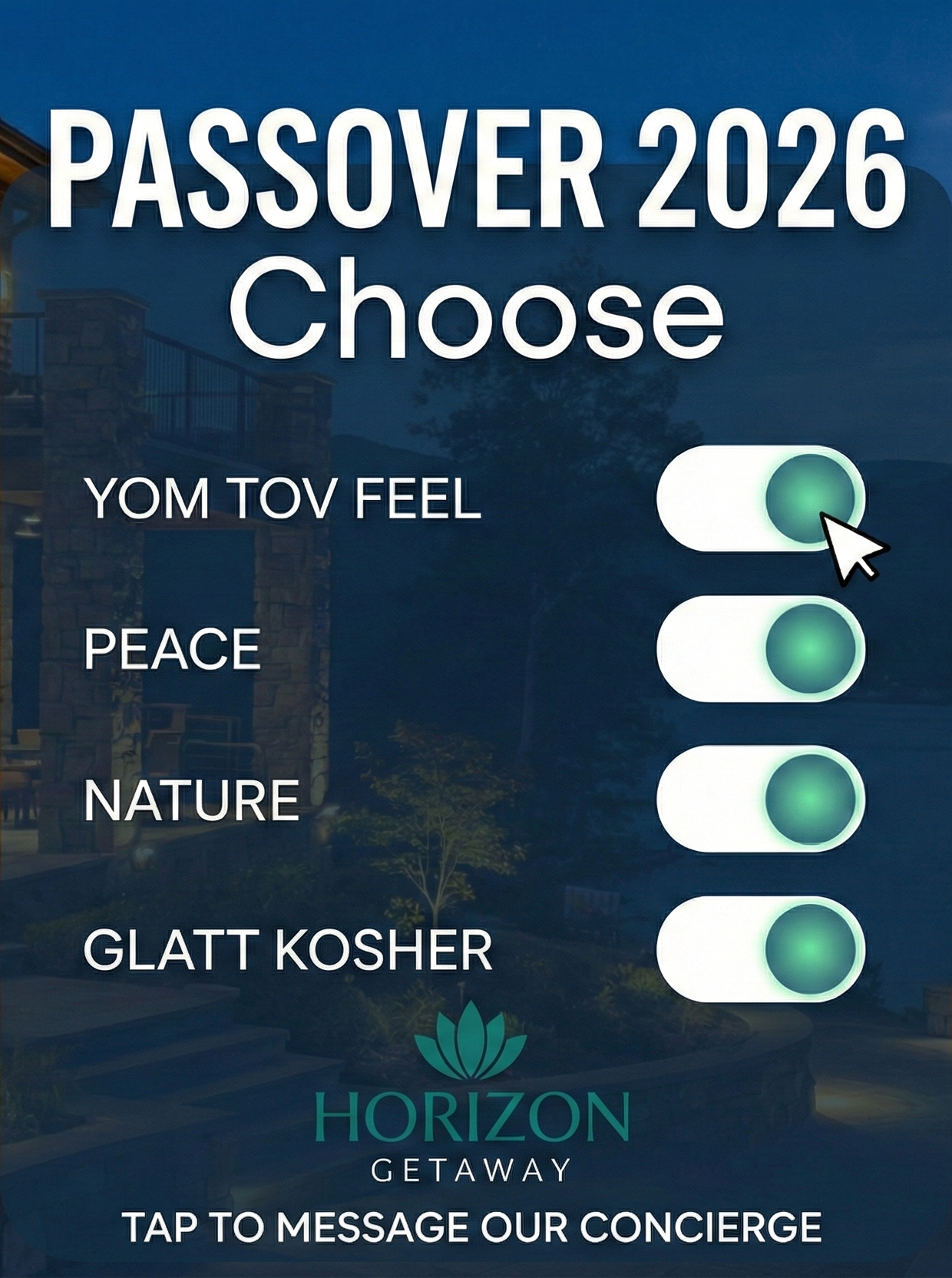 Horizon Getaway Facebook ad