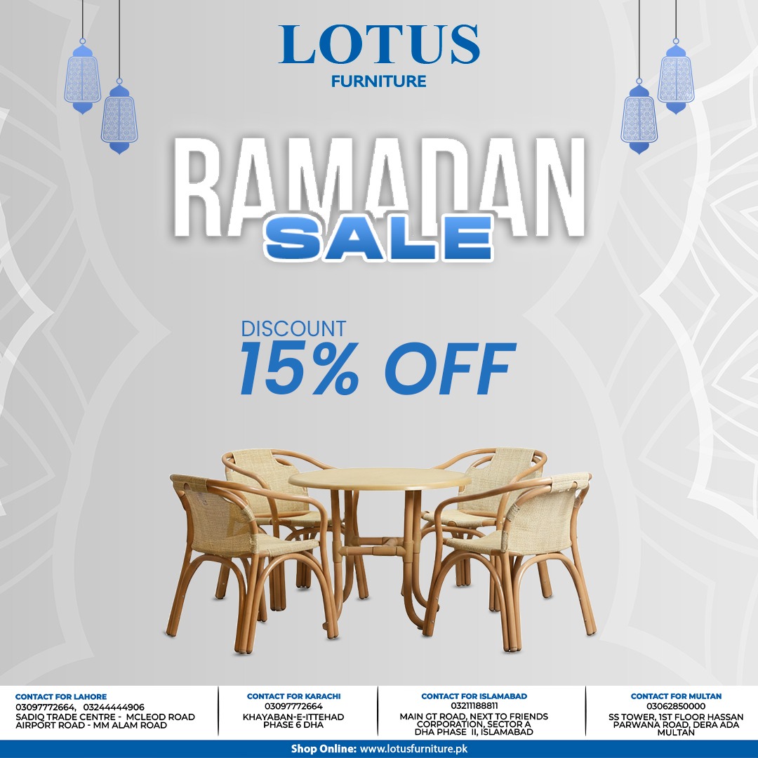 Lotus Furniture Facebook ad: Ramadan Special Offer is LIVE!