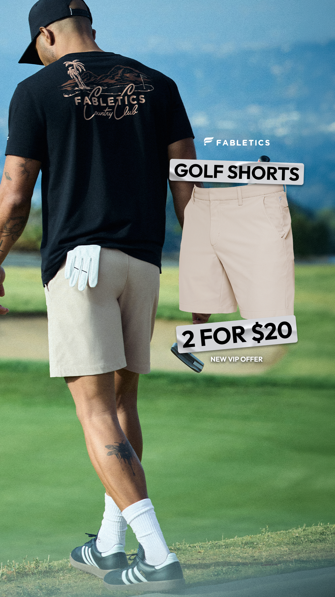 Fabletics Men Facebook ad